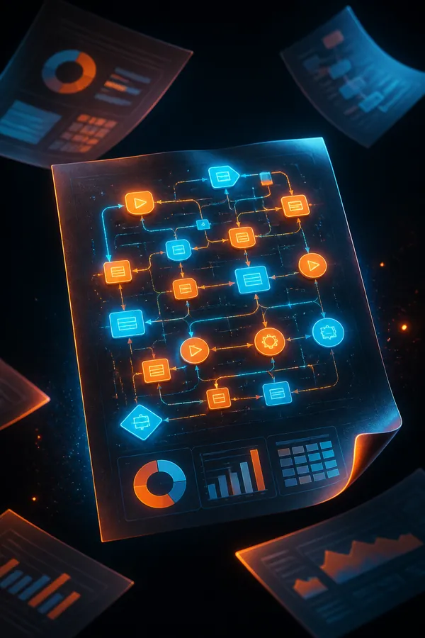 Automation blueprint poster